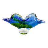 1960's Art Glass Bowl by Josef Hospodka, Czechoslovakia