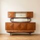 1950s Retro Wooden Sideboard