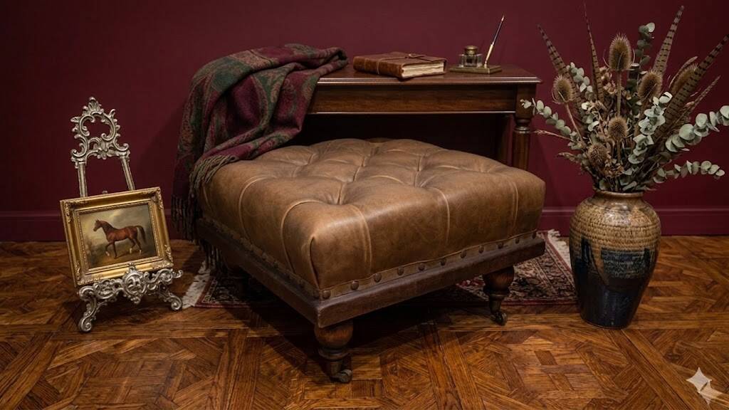 Ottoman chesterfield