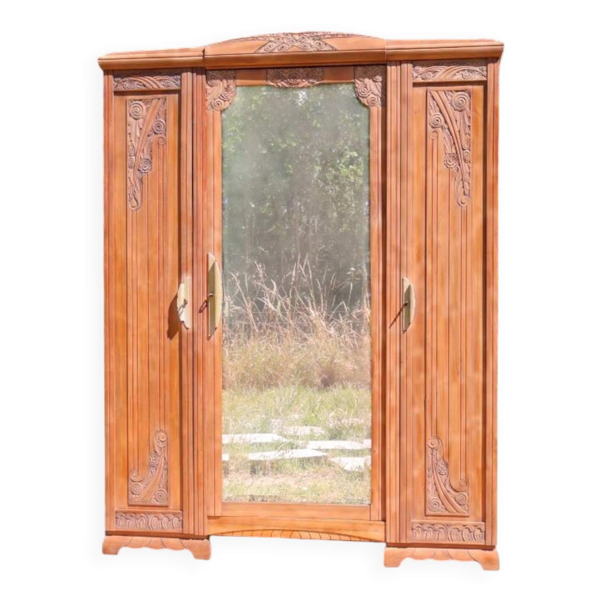 Art Deco cabinetmaker's wardrobe