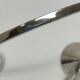 Candle holder brass chrome contemporary design