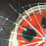 Juliette Belarti ceramic coffee table signed from the 70s