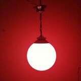 Ceiling lamp with white tulip