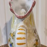 Large ceramic rooster pitcher Deruta