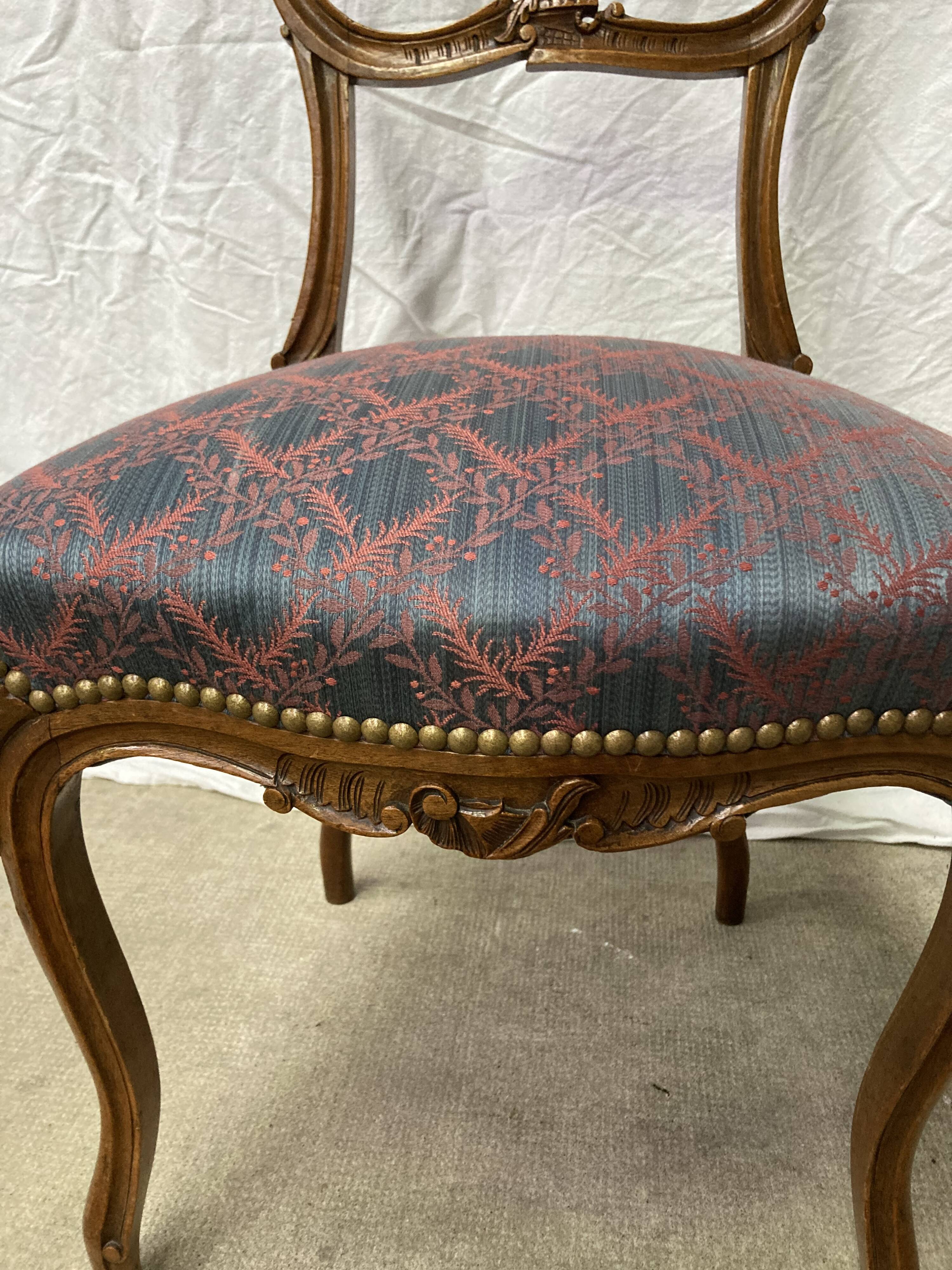 Chaise art nouveau