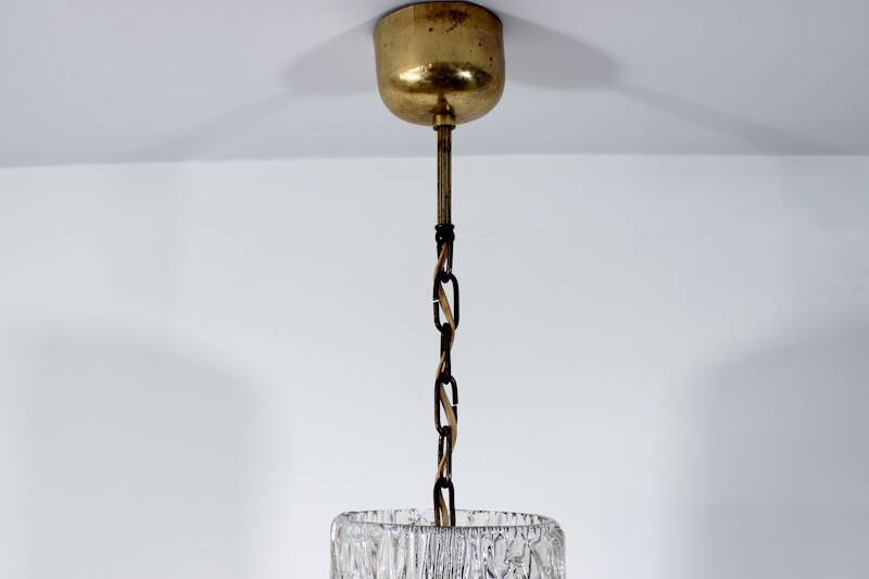 Orrefors Glass Pendant Light