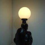 Lamp couple in love ceramic