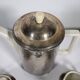 Art Deco Tea Set by Hutschenreuther with WMF Silver Plating, 1930s