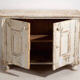 Petite armoire blanche ancienne (c.1900) #48