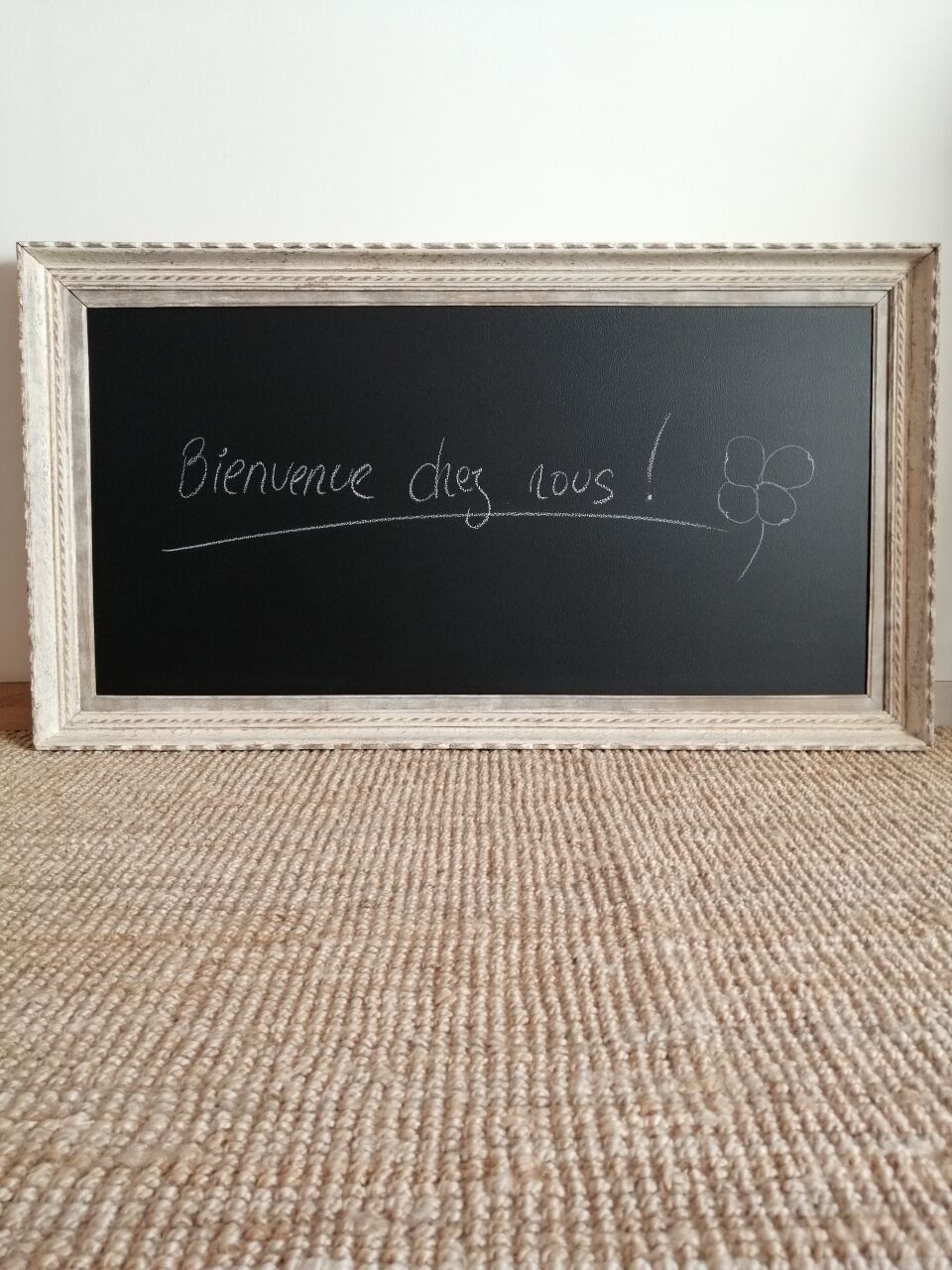 Vintage slate painting.