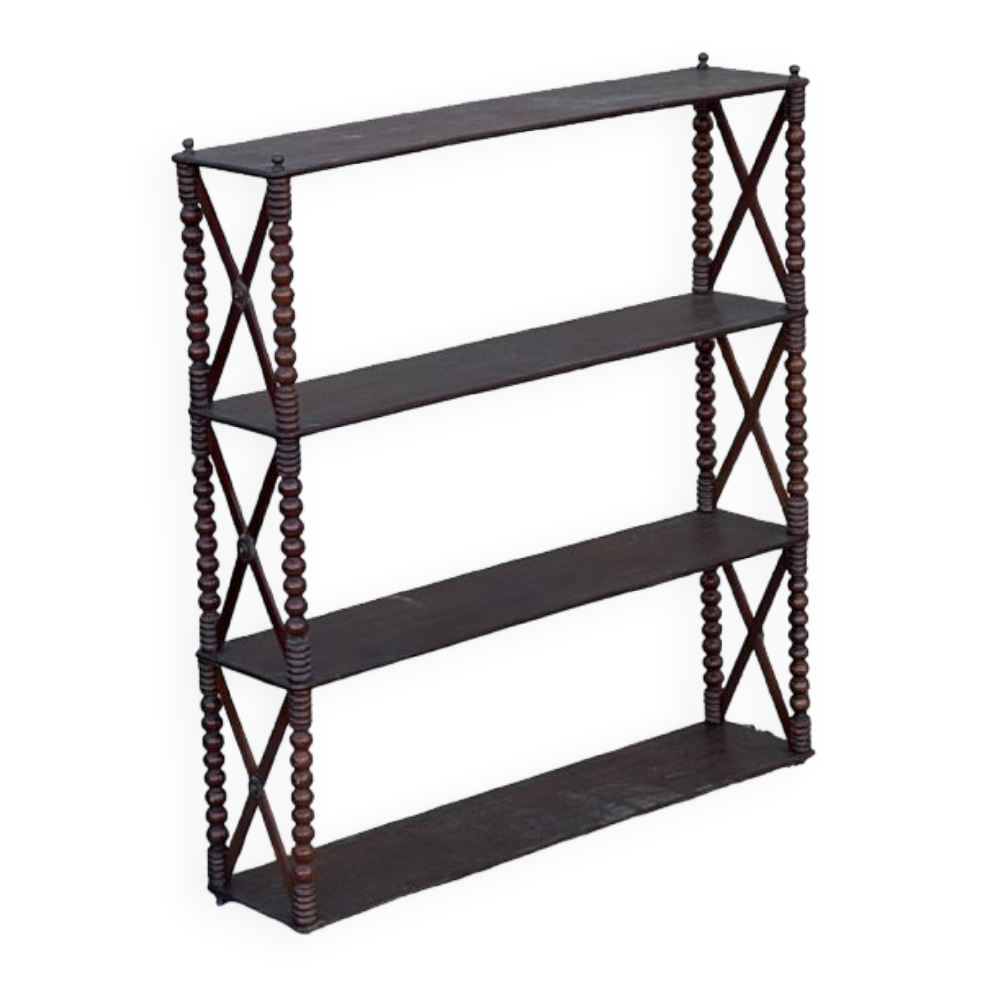 Mahogany knick-knack shelf