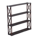 Mahogany knick-knack shelf