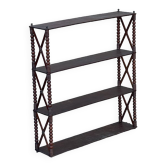 Mahogany knick-knack shelf