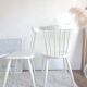 Set of six vintage Scandinavian chairs
