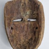 Masque rituel ancien en bois sculpté, Himalaya, XXe siècle – 19 cm