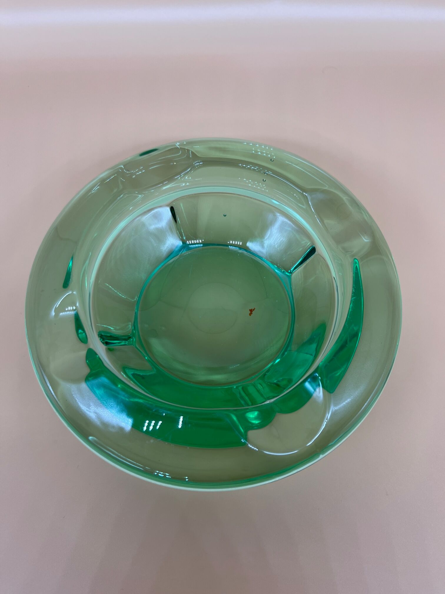 Daum crystal ashtray