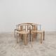Tito Agnoli Ycami Collection 1986 Set 4 Poltroncine Gentiana Design