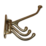 Patère en laiton articulée