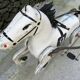 Soviet USSR childs pedal horse car antique vintage childs toy treasure 1950