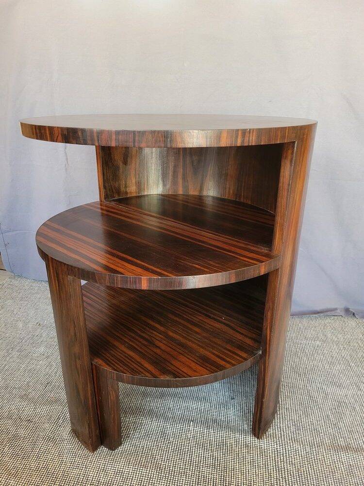 Asymmetrical Art Deco side table