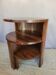 Asymmetrical Art Deco side table