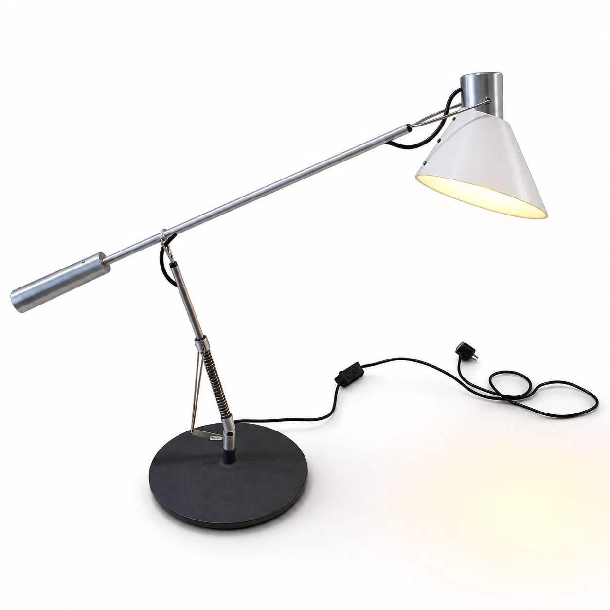 Contra weight German desk lamp by ANTA / 1980s