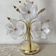 Murano glass flower lamp, Italy 1970-80