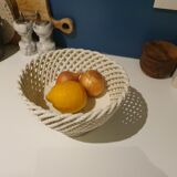 Porcelain fruit basket