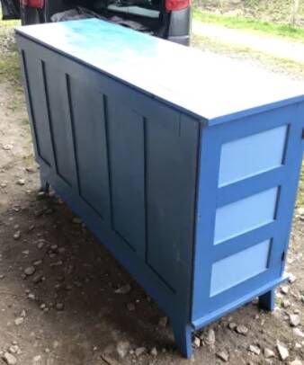 René Gabriel blue sideboard