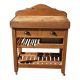 Meuble Billot - ancien meuble de boucher