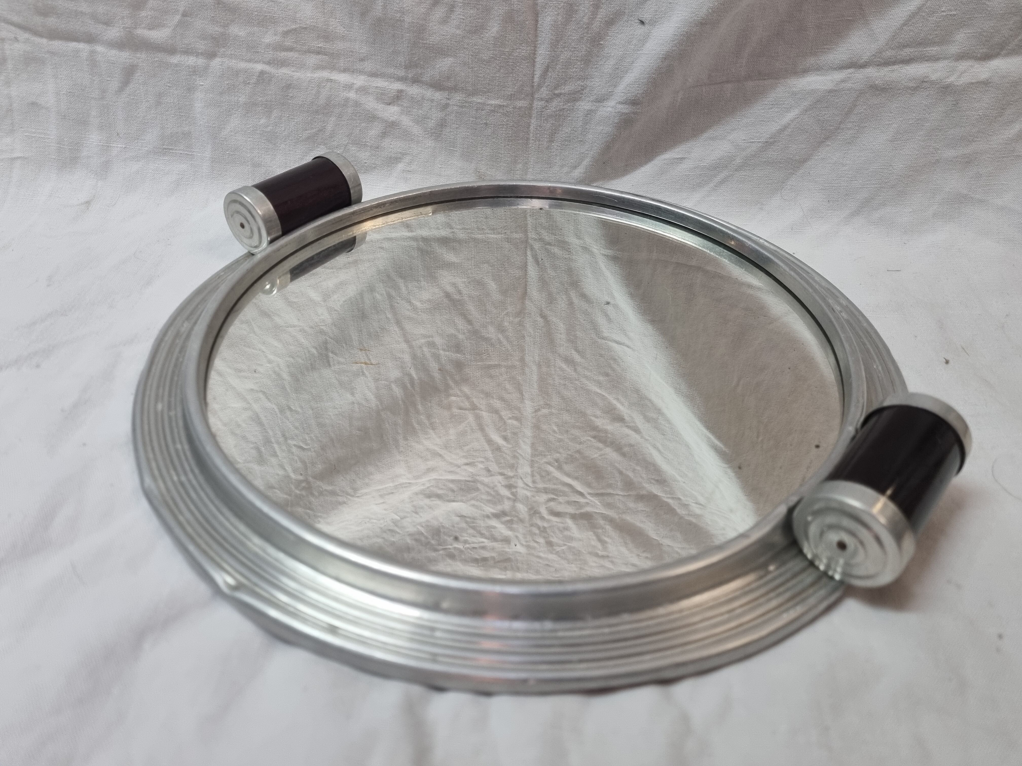 Art deco mirror top 31x33cm