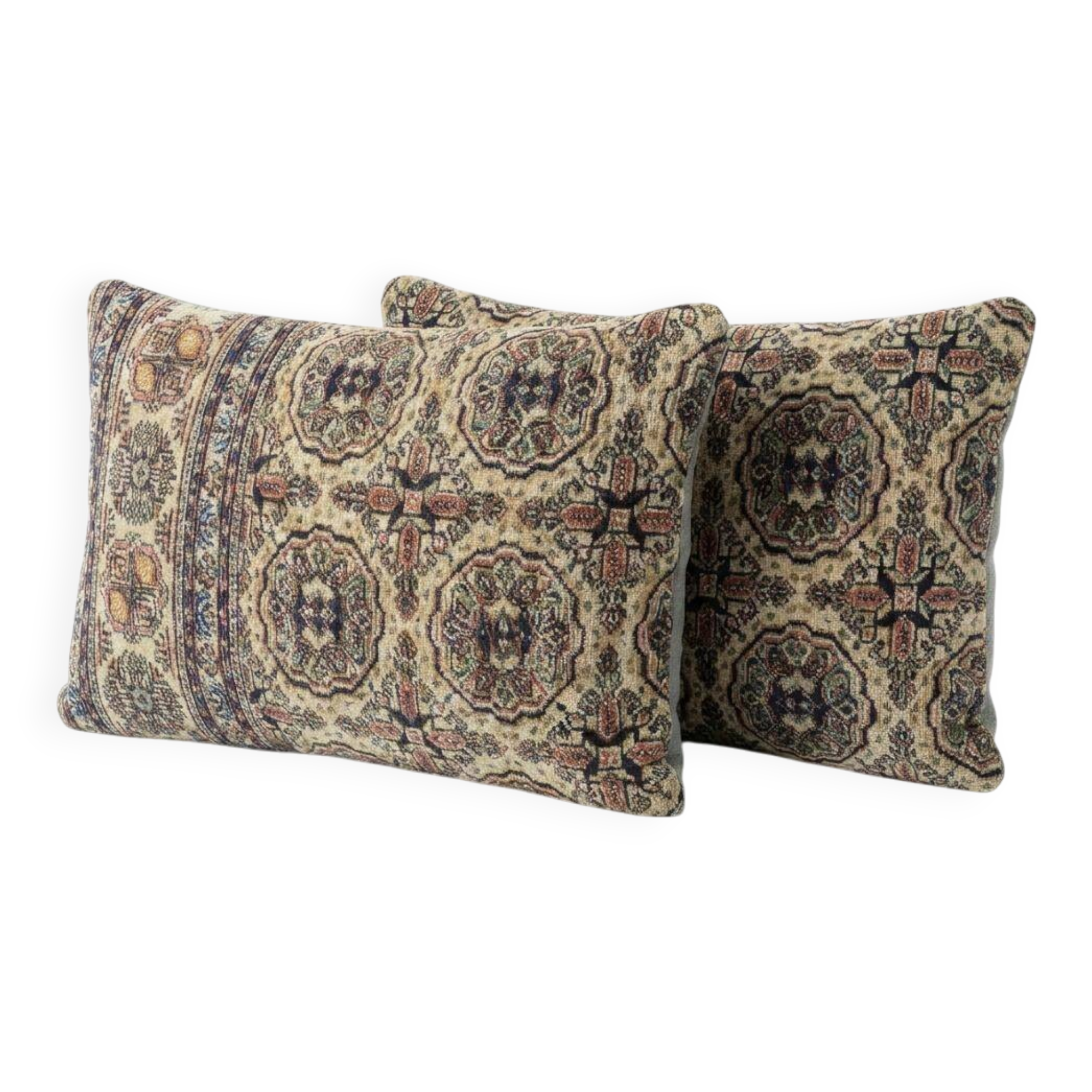 Set of 2 vintage Turkish cushion covers 41x61 cm