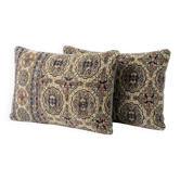 Set of 2 vintage Turkish cushion covers 41x61 cm