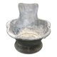 Zinc backrest bathtub XIX