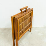 Foldable bamboo magazine door 1960