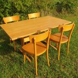 Mid-Century Scandinavian design oak table