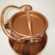 Copper milk pot from farm