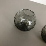 Vintage 1960s Set of 2 Turmalin Vases by Wilhelm Wagenfeld for WMF attrib., Germany BAUHAUS