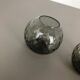 Vintage 1960s Set of 2 Turmalin Vases by Wilhelm Wagenfeld for WMF attrib., Germany BAUHAUS