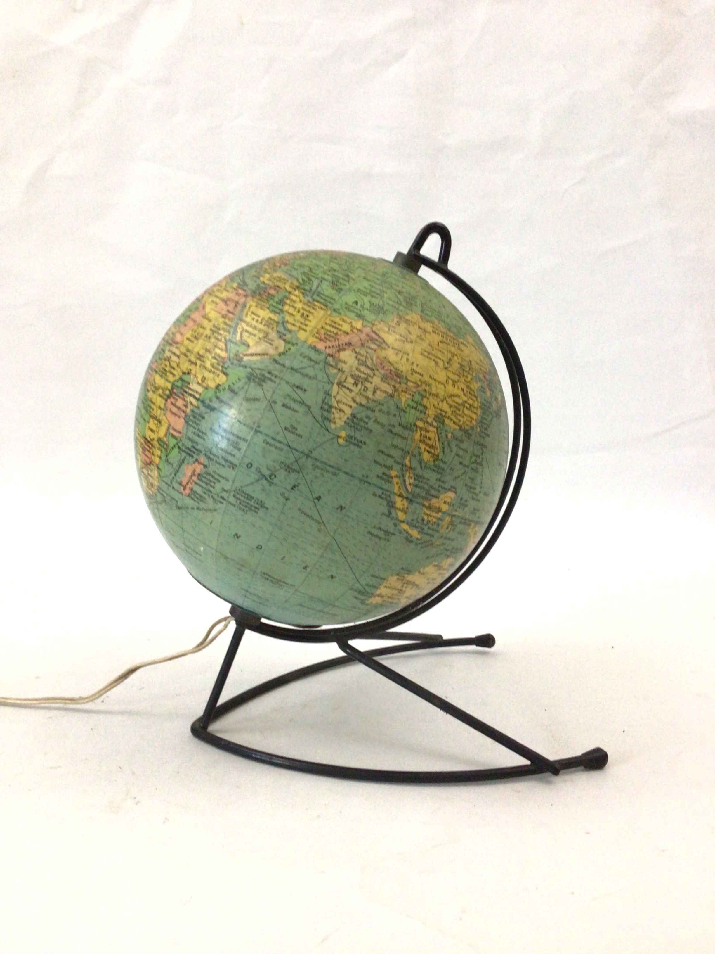Luminous globe Girard and Barrère 1950-60