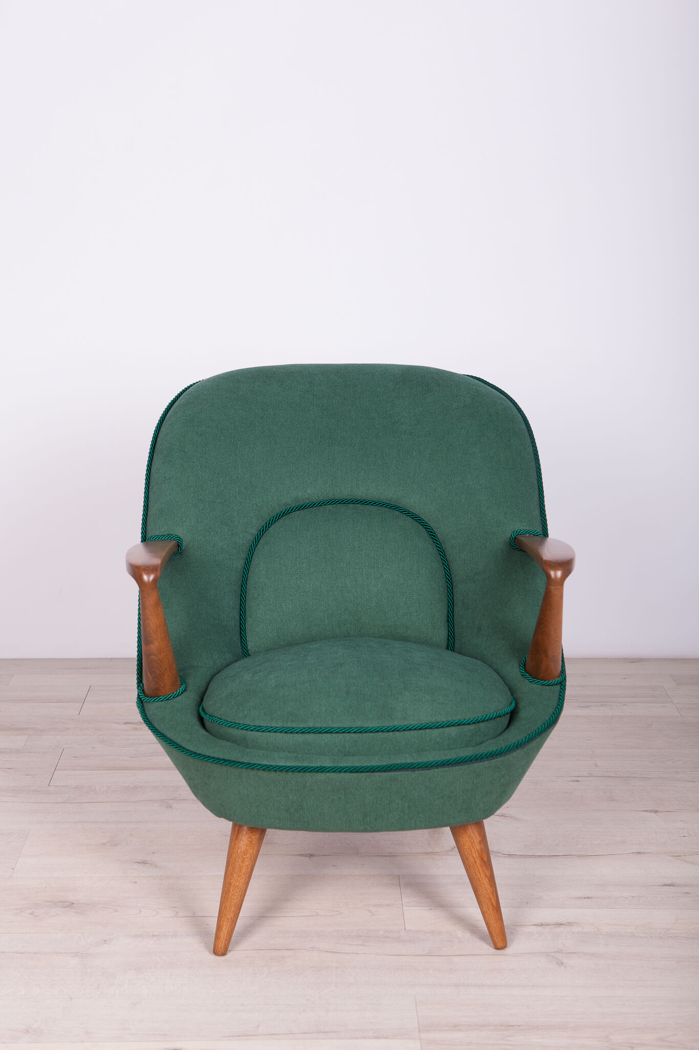 Model 345 Armchair by Janina Jędrychowicz & Konrad Racinowski for Poznan Furniture Factory, 1950s