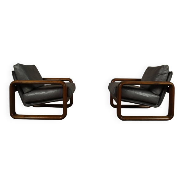 Paire de fauteuils ''Hombre'' par Burkhard Vogtherr pour Rosenthal, années 1970
