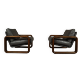 Paire de fauteuils "Hombre" par Burkhard Vogtherr pour Rosenthal, années 1970