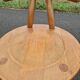 Set of 4 solid organic chairs