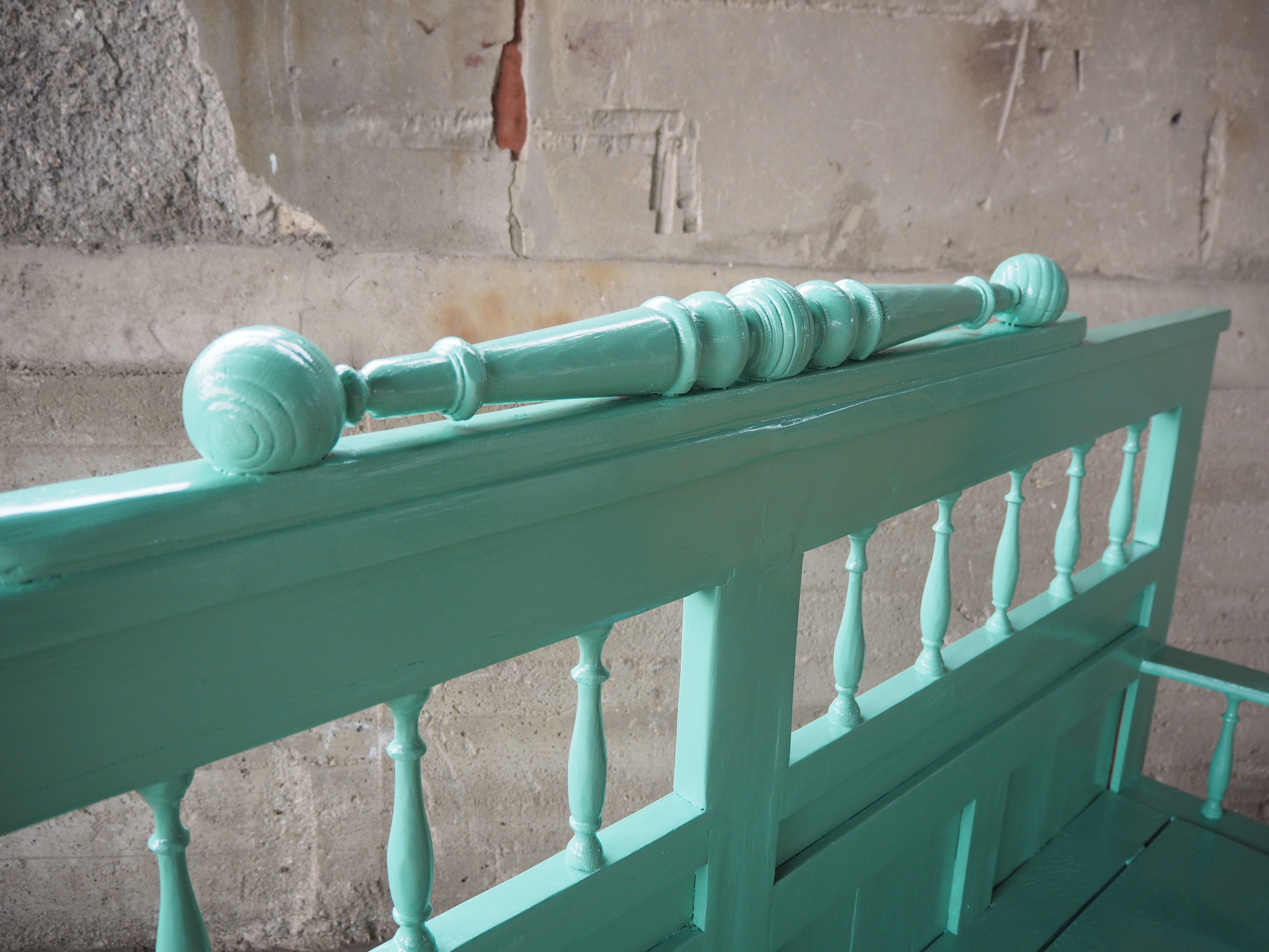 Antique Wooden Bench, 1920s