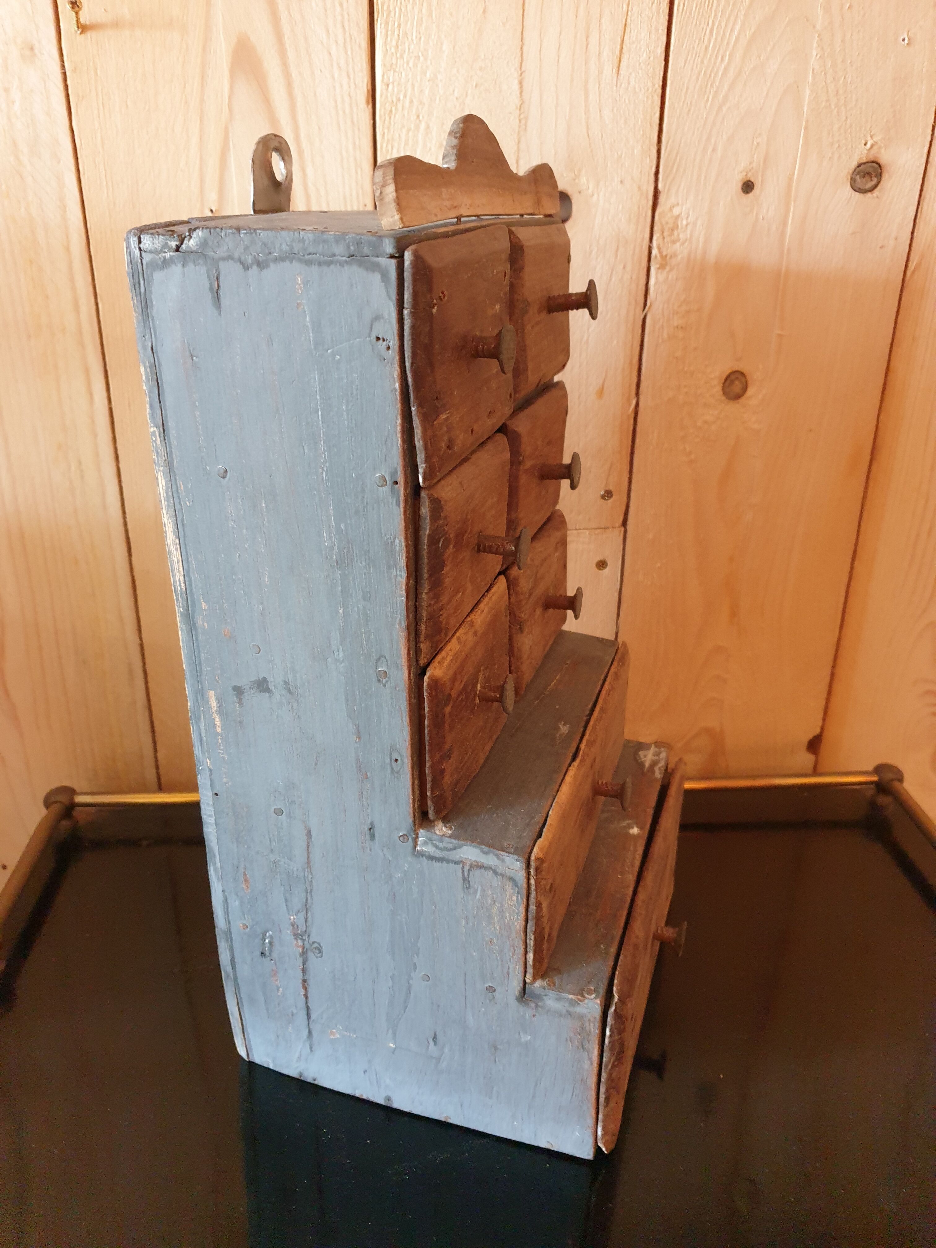 Old haberdashery cabinet