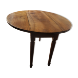 Old folding wooden table