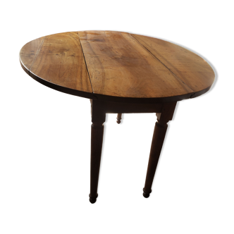 Old folding wooden table