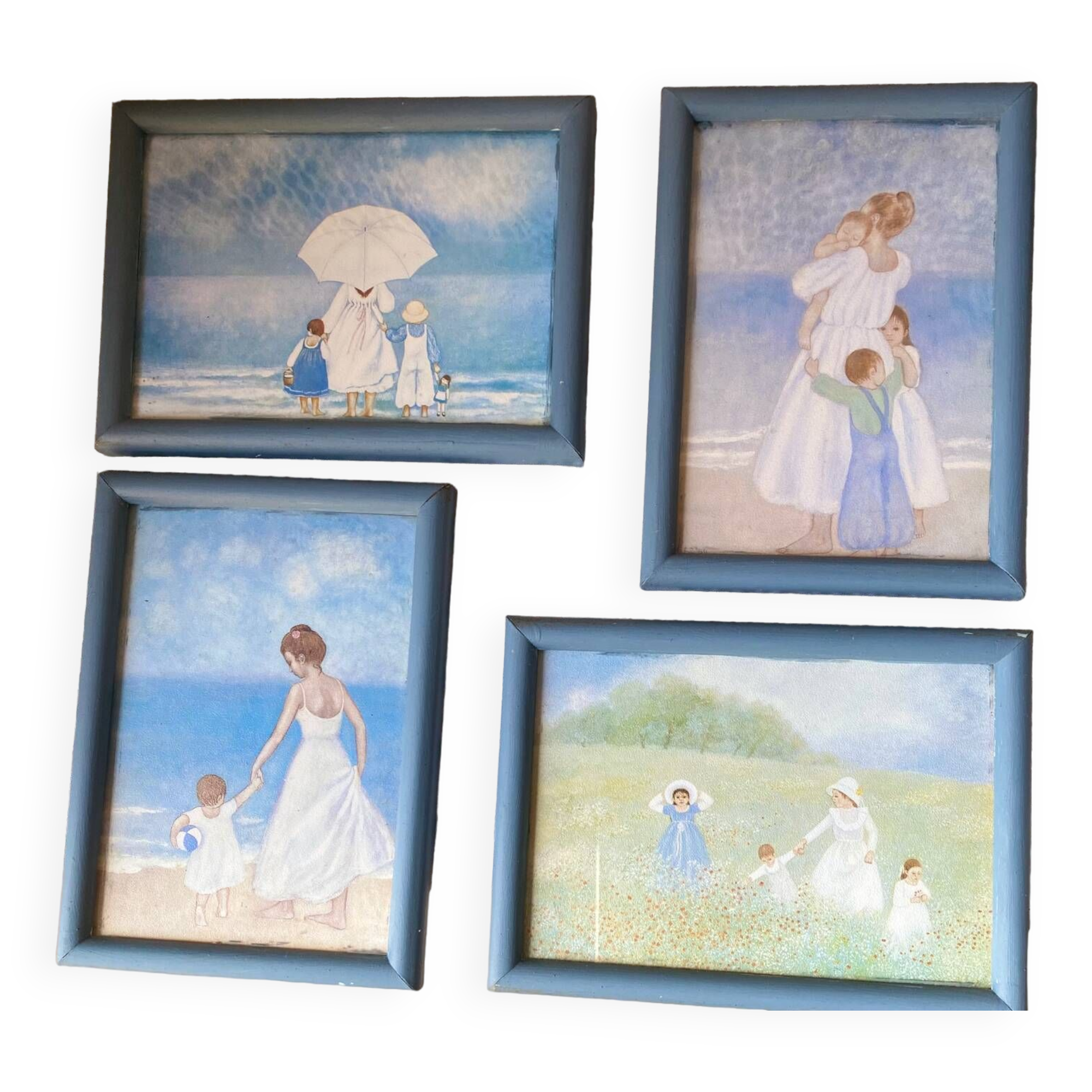4 women and children frames