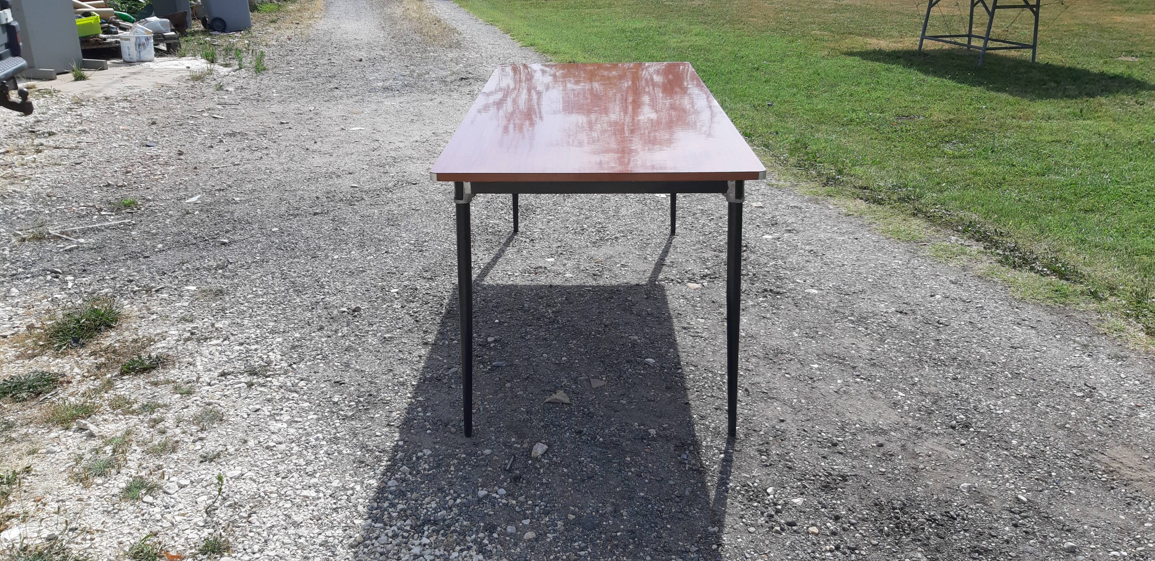 Vintage table mullca iron formica
